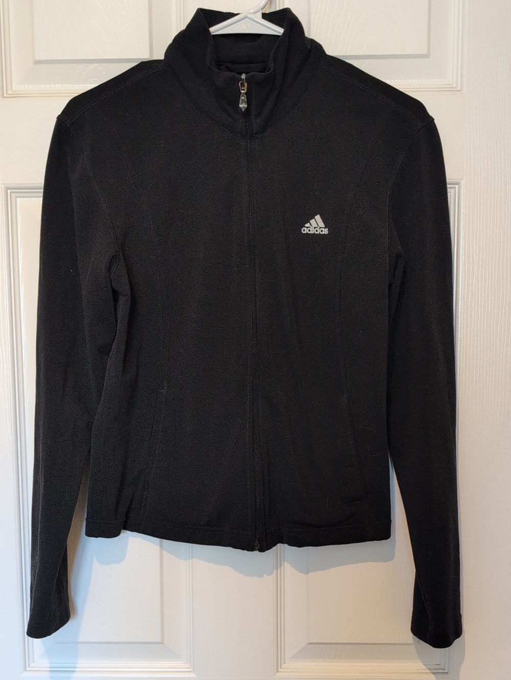 adidas Black Full-Zip Women's Lightweight Jacket